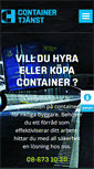 Mobile Screenshot of containertjanst.se